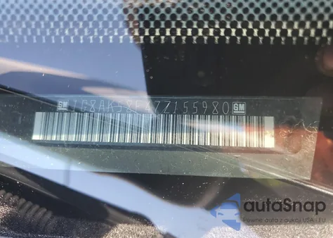 2007 Saturn Ion Level 3 from USA, damaged, VIN 1G8AK58F47Z155980